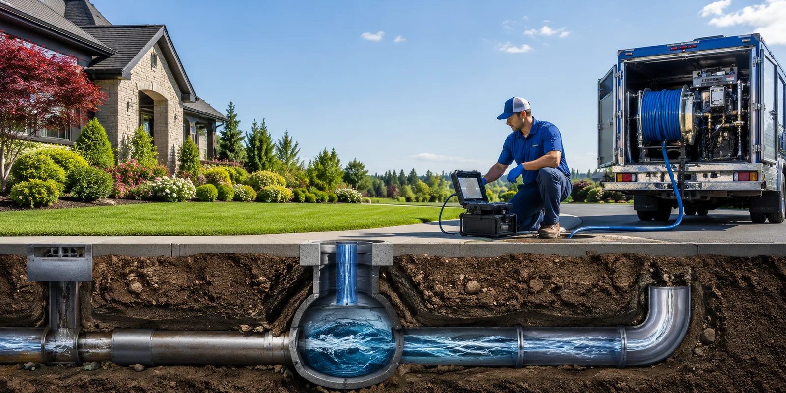 Drainage restoration information for Random Lake, WI